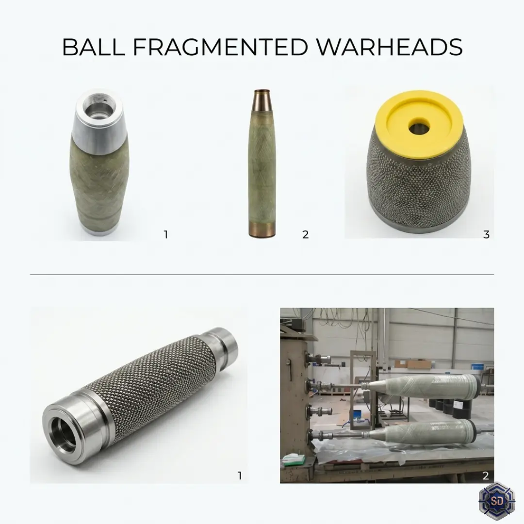 Ball Fragmented Warheads